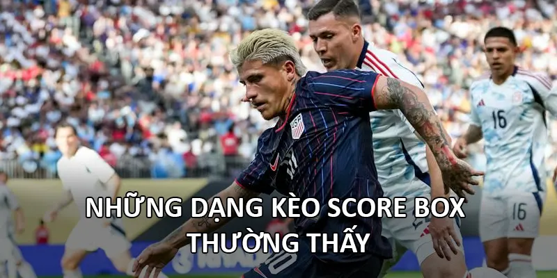 Những dạng kèo Score Box thường thấy