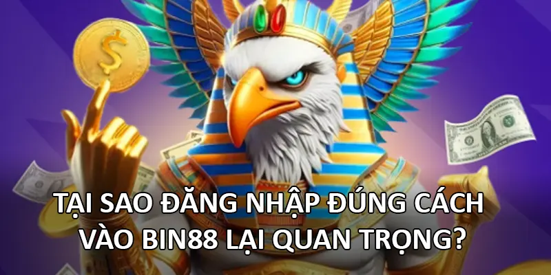 Tại sao đăng nhập đúng cách vào Bin88 lại quan trọng?